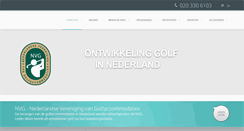 Desktop Screenshot of nvg-golf.nl