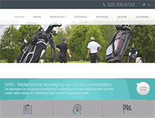 Tablet Screenshot of nvg-golf.nl